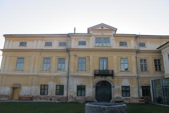 nádvorní část jz.křídla (© D Dohňanský, 11/2018)