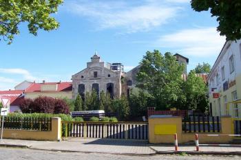 Bedihošť - Pohled na cukrovar z obce. (© Ivo Rozehnal, 05/2007)