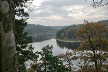 Pohled jihozápadním směrem (© František Šrámek, 11/2011)