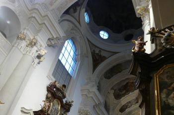 pohled do kupole (© Alena Volná, 06/2011)