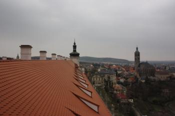Pohled z jižní věže směrem k severu ( © Ivan Grisa 03/2011)