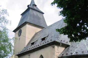 Kostel sv. Jana Křtitele v Malíně ( © Pavel Vítek 05/2007)