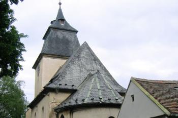 Kostel sv. Jana Křtitele v Malíně ( © Pavel Vítek 05/2007)
