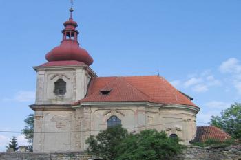 Kostel Narození Panny Marie v Poříčanech ( © Pavel Vítek 05/2007)