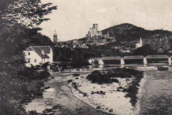 Hardegg - historická fotografie z počátku 20.století (soukr.sbírka IvoR) (© autor neznámý)