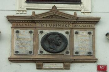 Pamětní deska Františka Turinského (© Milan Caha, 06/2007)