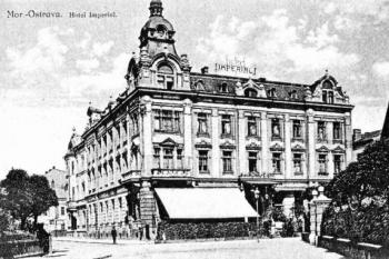 Starší část hotelu Imperial ( © K. Kuča: Města a městečka v Čechách, na Moravě a ve Slezsku, Libri, Praha 2000)