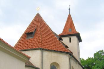 Kostel sv. Štěpána v Malíně ( © Pavel Vítek 05/2007)