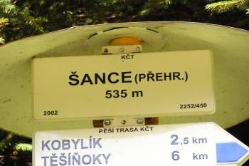 rozcestník ( © Jan P. Štěpánek 06/2007)