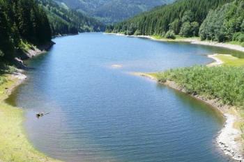 boční rameno přehrady Šance zvané Masarykovo údolí ( © Jan P. Štěpánek 06/2009)