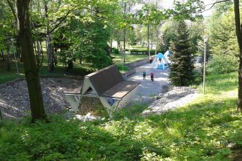 Pohled na kolonádu ve Skalce (© Ivo Rozehnal, 05/2014)