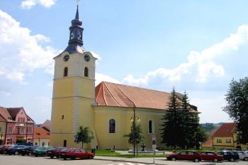 Kostel sv. Vavřince v Olešnici ( © Pavel Vítek 06/2007)
