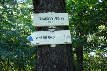 Turistický rozcestník na místě. ( © Jiří Čížek 07/2006)