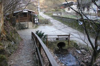 cesta od štoly ( © Jiří Čížek 12/2008)