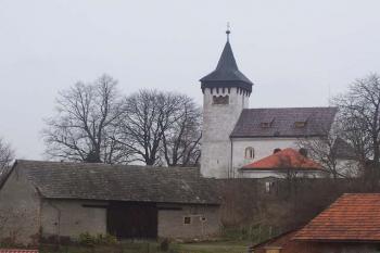 Pohled na kostel sv. Havla ze strany sakristie (© Dominik Šipr, 03/2007)