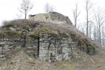 zřícenina hradu Brandýs nad Orlicí (© Vlastislav Mareček, 03/2016)