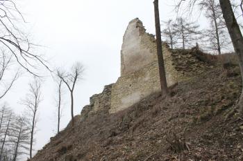 zřícenina hradu Brandýs nad Orlicí (© Vlastislav Mareček, 03/2016)