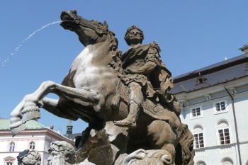 detail Julia Caesara na koni ( © Jan P. Štěpánek 04/2009)