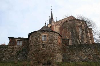 Bašta u závěru evagelického kostela (© Ivan Grisa, 03/2008)