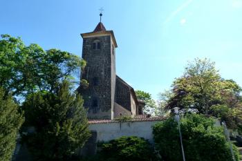 Kostel Nanebevzetí Panny Marie v Čelákovicích ( © František Kinař 05/2017)