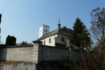 Pohled od fary (© Jaroslav Šefčík, 04/2009)