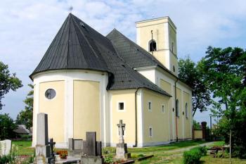 Kostel sv. Jana Křtitele v Újezdu u Uničova ( © Pavel Vítek 06/2007)