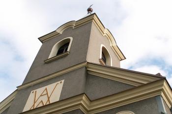 Pohled na průčelí Evangelického kostela ( © Miroslav BITTER 04/2007)