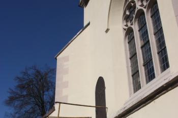 Přístupová lávka na kruchtu ( © Ivan Grisa 04/2011)