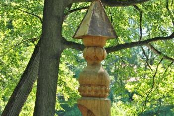 Dřevěná skulptura 1 ( © Petr Vaculčík 07/2007)