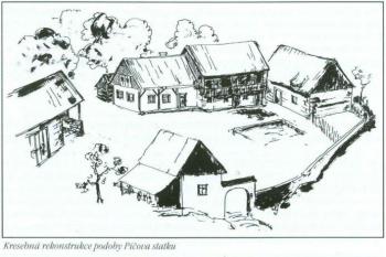 kresba picova statku (© autor neznámý, reprofoto mirek louda, 08/2007)