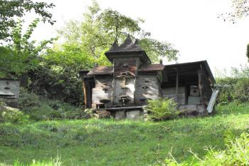 Kopicův Statek 30.9.2010 - Historický včelín (© Josef Šretr, 10/2010)
