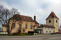 zvonice u kostela sv. Václava