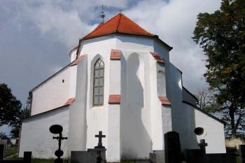 Kostel sv. Barbory v Častohosticích ( © Pavel Vítek 09/2007)