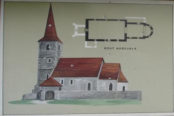 Z informační tabule u kostela ( © iV 5. 5. 2007)