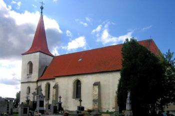 Kostel Panny Marie Sněžné v Budyni nad Ohří ( © Pavel Vítek 09/2007)