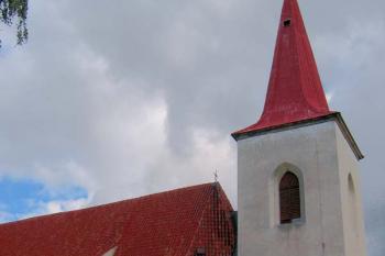 Kostel Panny Marie Sněžné v Budyni nad Ohří ( © Pavel Vítek 09/2007)