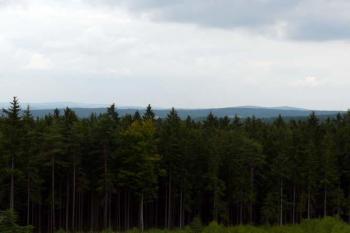 Výhled (vlevo vrch Javořice) (© Jiří Cukr, 09/2007)