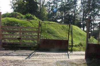 Tvrziště od severu (© Milan Caha, 09/2007)