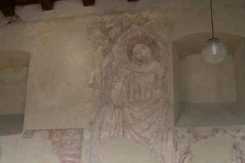 Malba sv. Kryštofa (© Ivan Grisa, 09/2005)