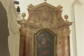 iluzivní barokní oltář (© Milan Caha, 09/2007)