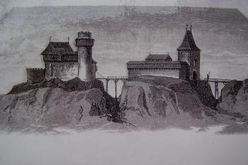  (© August Sedláček: Hrady, zámky a tvrze království Českého, sv. II Hradecko, Praha 1883)
