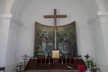 Kostel Sv. Jana Křtitele - interiér (© David Benda, 02/2016)