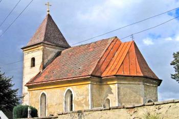 Hřbitovní kostel sv. Kateřiny Alexandrijské v Želetavě ( © Pavel Vítek 09/2007)