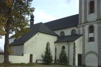 klášter benediktinů u kostela sv. Jana Křtitele