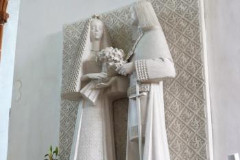 svatá Zdislava s otcem (© Alena Volná, 6/2008)