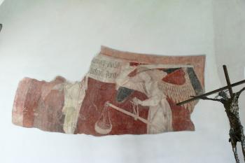 fragment fresky (© Alena Volná, 6/2008)