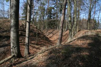 Vnitřní příkop (© Petr Nožička 03/2011)