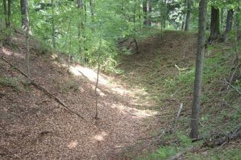 Okružní příkop jádra (© Jan Laurin, 07/2007)