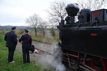 výpravčí v kostýmech (© Tomáš Berka, 11/2007)