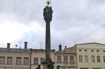 Barokní sousoší Nejsvětější Trojice v Trutnově ( © Pavel Vítek 10/2007)